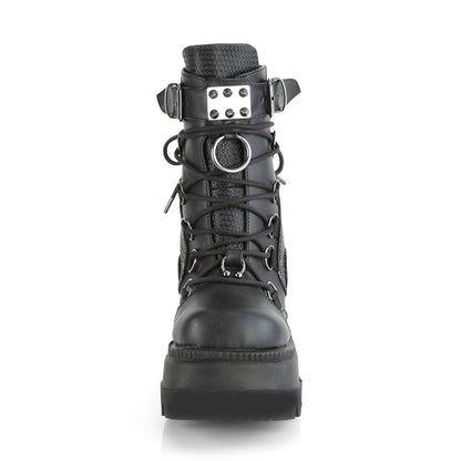 SHAKER-60 Demoniacult Alternative Footwear Women's Ankle Boots
