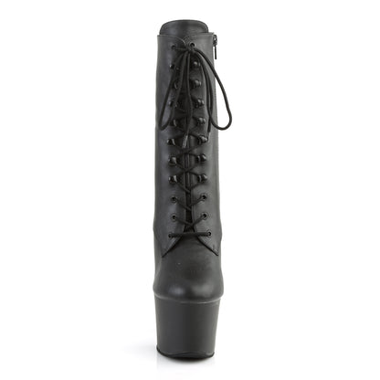 SKY-1020 Pleaser 7 Inch Heel Black Pole Dancing Platforms-Pleaser- Sexy Shoes Alternative Footwear