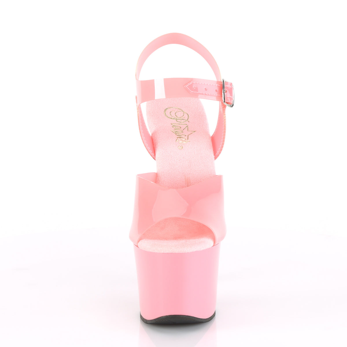 SKY-308N Pleaser 7" Heel Baby Pink Pole Dancing Platforms-Pleaser- Sexy Shoes Alternative Footwear