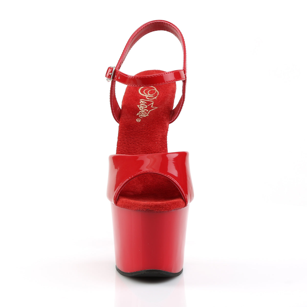 SKY-309 Pleaser 7 Inch Heel Red Pole Dancing Platforms-Pleaser- Sexy Shoes Alternative Footwear