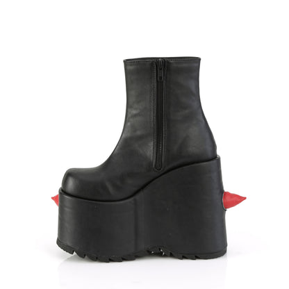 SLAY-77 Demoniacult Alternative Footwear Women's Ankle Boots