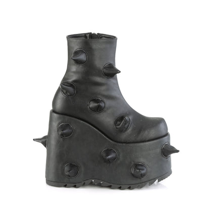 SLAY-77 Demoniacult Alternative Footwear Women's Ankle Boots