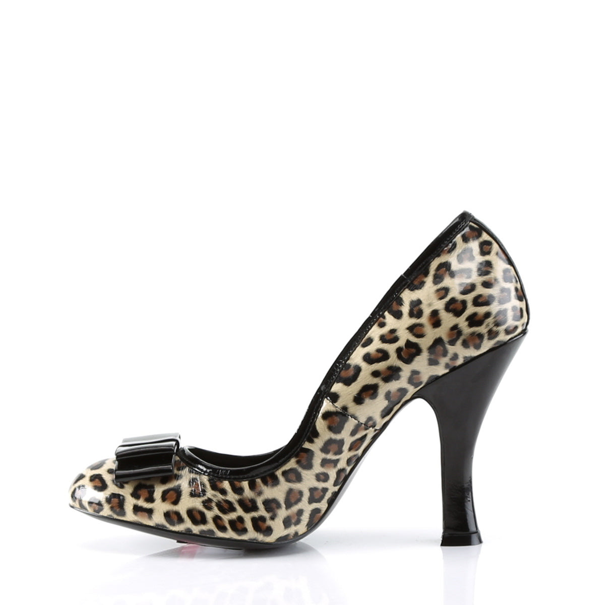 SMITTEN-01 Sexy 4" Heel Tan (Cheetah Print) Fetish Footwear-Pin Up Couture- Sexy Shoes Pole Dance Heels