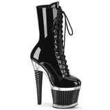 SPECTATOR-1040-Black-Pat-Clear-Black-Pleaser-Platforms-(Exotic-Dancing)