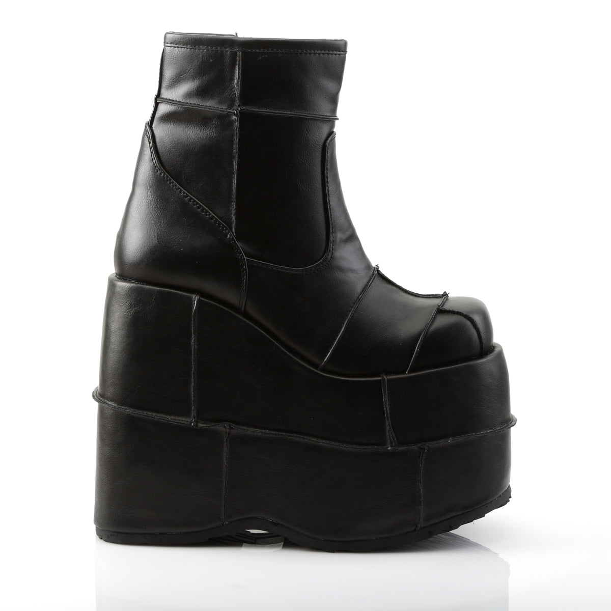 STACK-201 Demoniacult Alternative Footwear Unisex Platform Ankle Boots