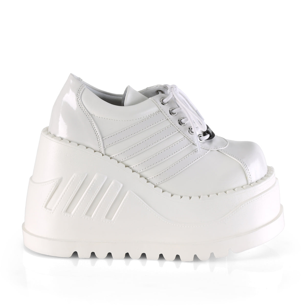White  Alternative Footwear -  Demonia Cult STOMP-08