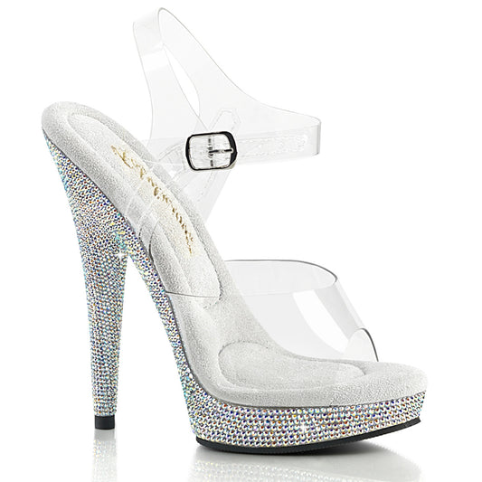 SULTRY-608DM-Clear-Silver-Multi-Bling-Fabulicious-Bedroom-Heels-Shoes