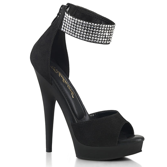 SULTRY-625-Black-Faux-Suede-Black-Bedroom Heels-Fabulicious-Bedroom-Heels-Shoes