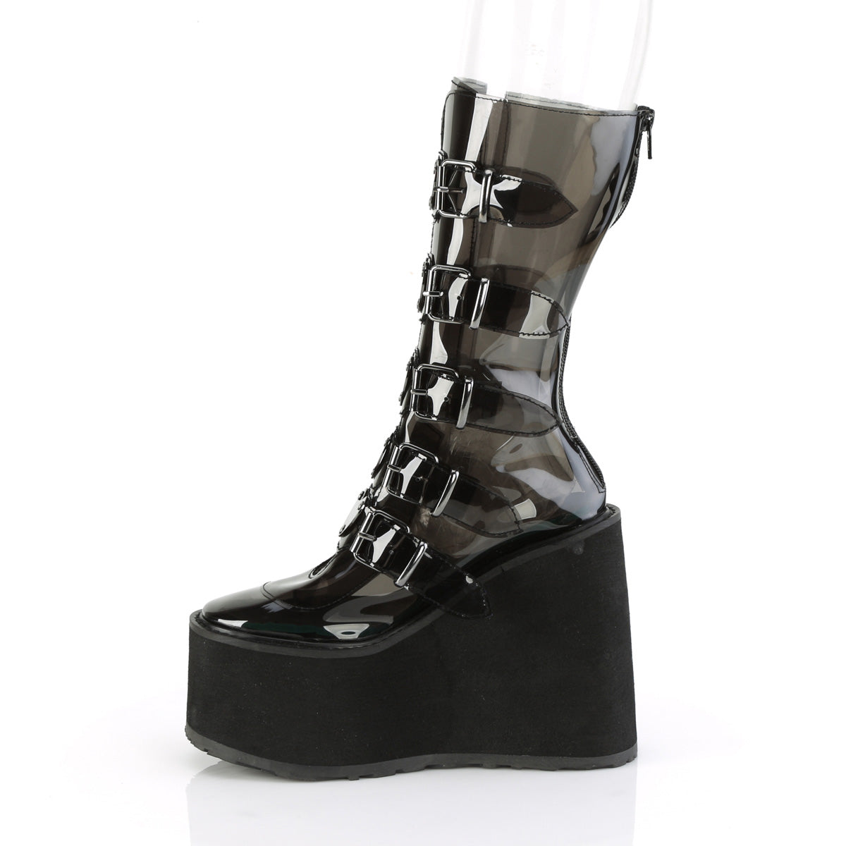 SWING-230C Demoniacult Alternative Footwear Women's Knee High Boots