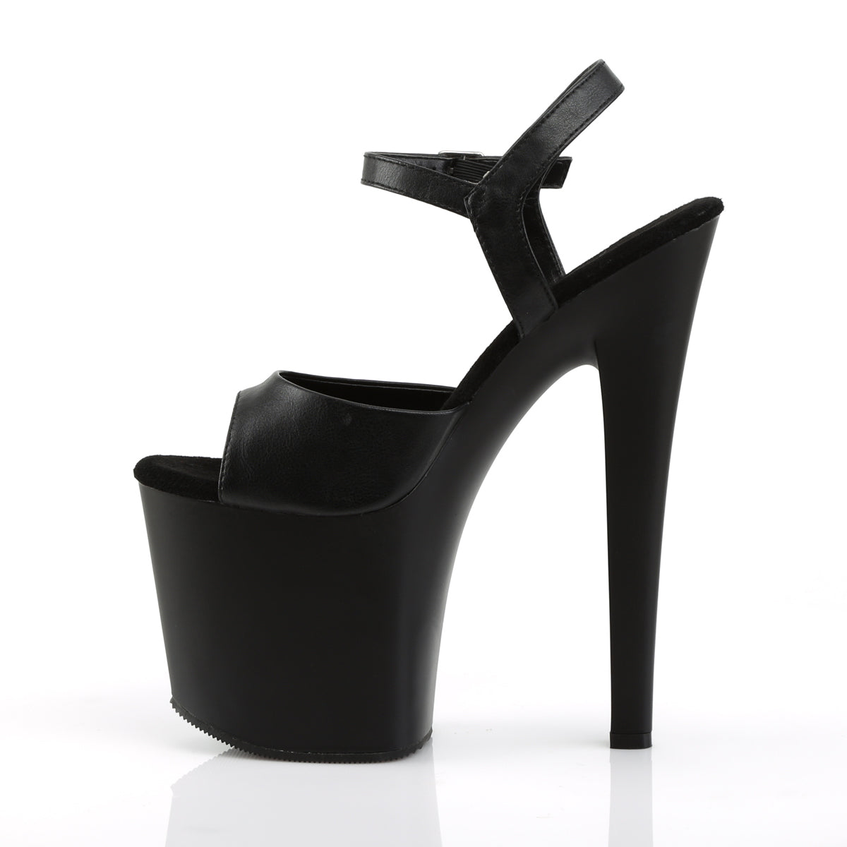 TABOO-709 Pleaser 7.5 Inch Heel Black Pole Dancing Platform-Pleaser- Sexy Shoes Pole Dance Heels