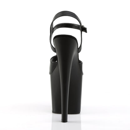 TABOO-709 Pleaser 7.5 Inch Heel Black Pole Dancing Platform-Pleaser- Sexy Shoes Fetish Footwear