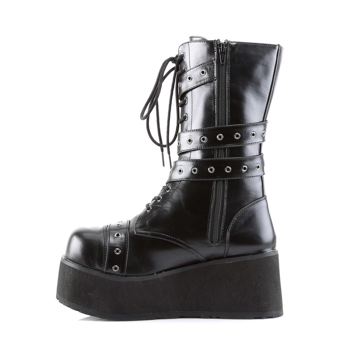 trashville 250 demonia footwear unisex platforms