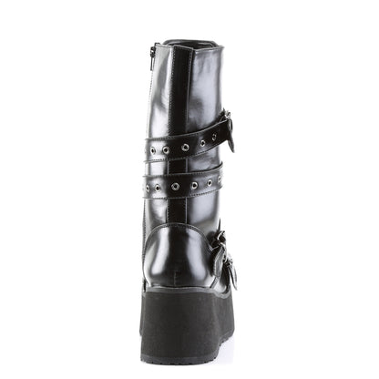 TRASHVILLE-205 Demoniacult Alternative Footwear Unisex Platform Boots