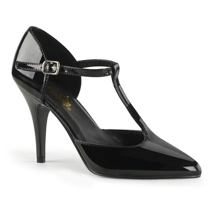 Vanity-415 Pleaser Shoe 4 "Heel Black Patent Fetish Calzado