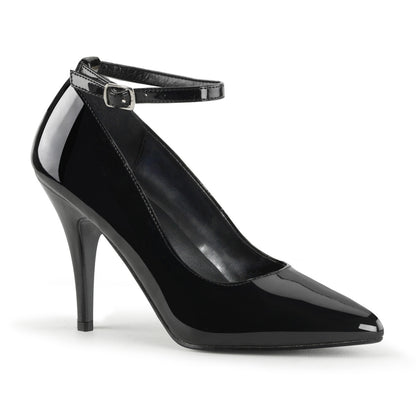 Vanity-431 Pleaser Shoe 4 "Heel Black Patent Fetish Calzado