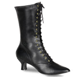 Black 2.8 Inch Fancy Dress Women's Boots -  Funtasma VICTORIAN-120