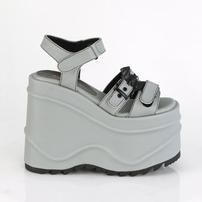 WAVE-13 Demoniacult Alternative Footwear Women's Platform Sandals