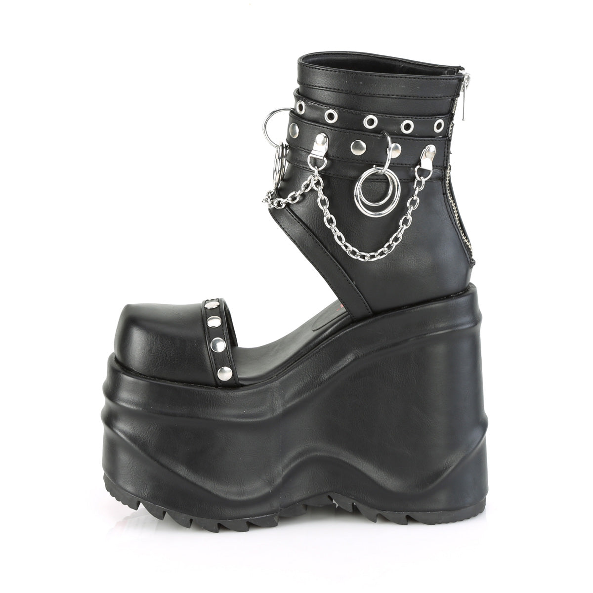 WAVE-22 Demoniacult Alternative Footwear Women's Platform Sandals