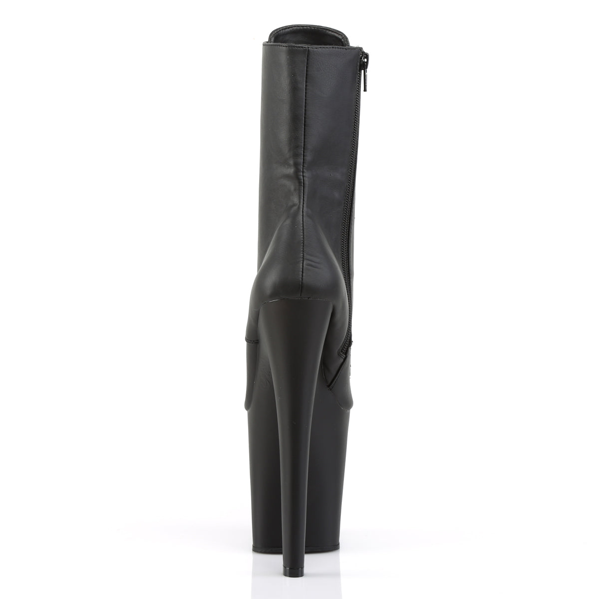 XTREME-1020 8" Heel Black Pole Dancing Platforms Shoes-Pleaser- Sexy Shoes Fetish Footwear